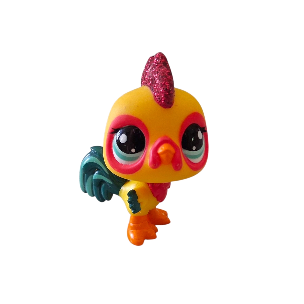 Littlest Pet Shop Rooster Chicken Bird Figure LPS #28315